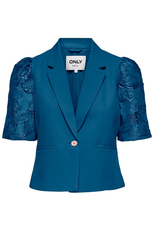 Only - Onlrifika-Mellie S/S Blazer Tlr - 5066660 Dark Blue