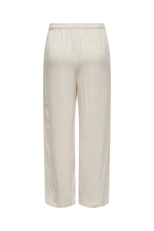 Only - Onlsiesta Pull-Up Linen Bl - 4486634 Moonbeam