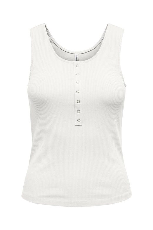 Only - Onlsimple S/L Button Top Box Csjrs - 4793573 Cloud Dancer