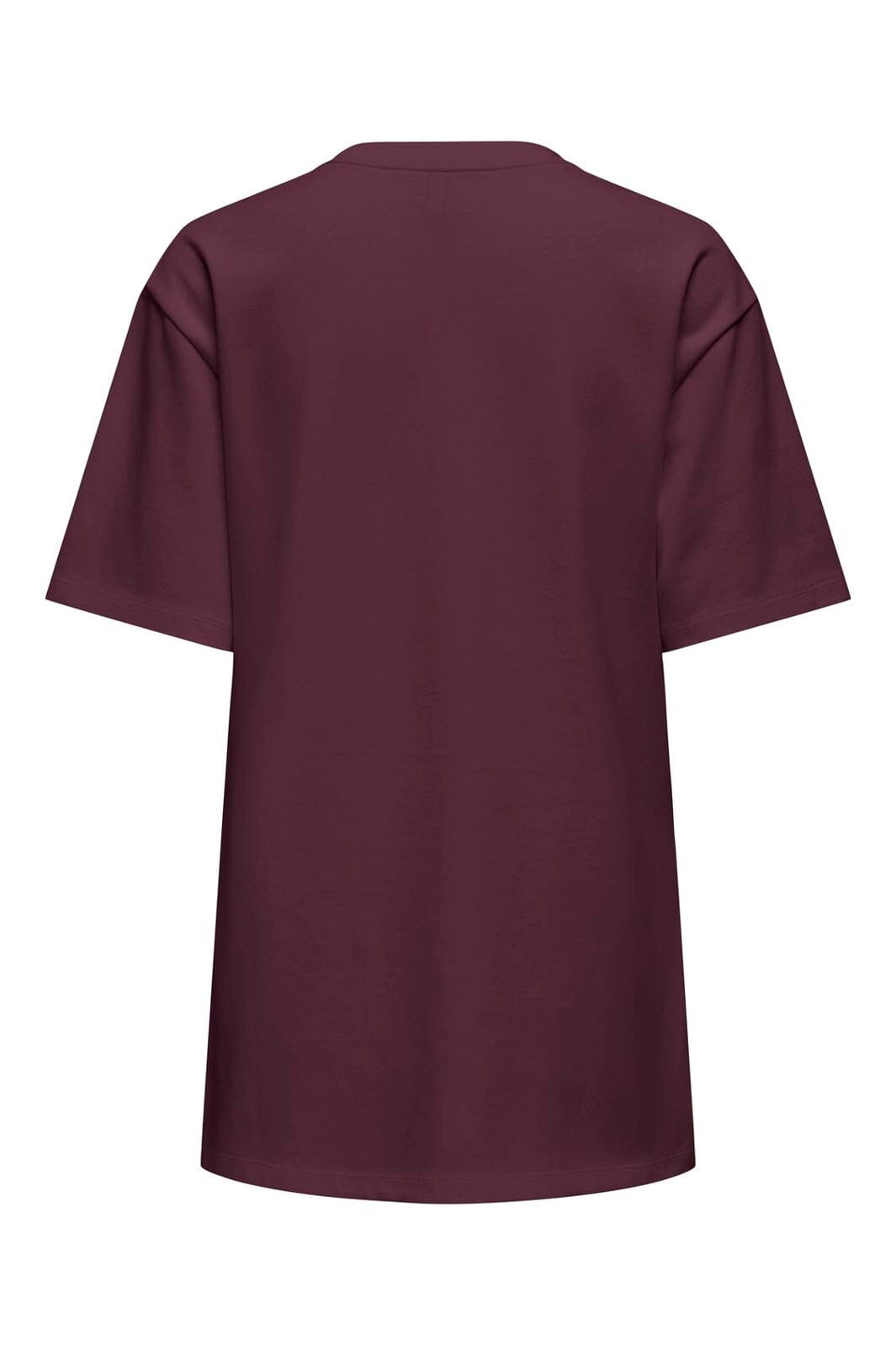 Only - Onlsuperior S/S O-Neck Long Top - 5136655 Fig Black Keep Real