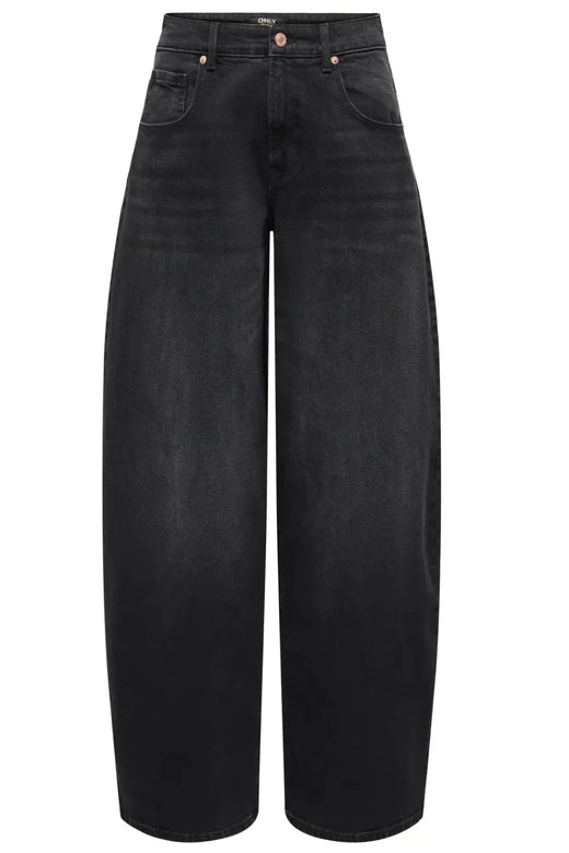 Only - Onltamy Barrel Epp - 4968778 Washed Black Jeans 