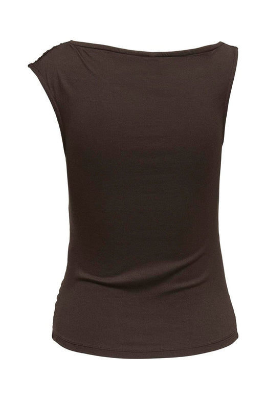 Only - Onlvanja Ss Off Shoulder Top - 5103406 Coffee Bean