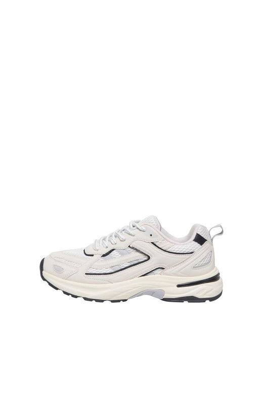 Only Shoes - Onlolivia Mesh Chunky Sneaker - 5079682 White Black