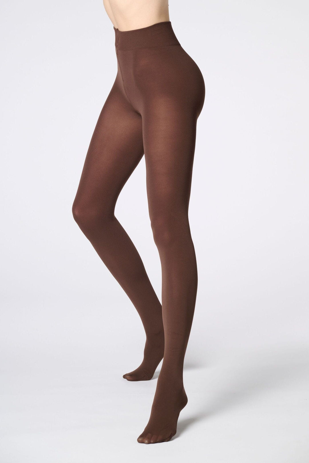 Oroblu - Oroblu Different 80 Tights Vobc01416 - Dark Brown Strømpebukser 
