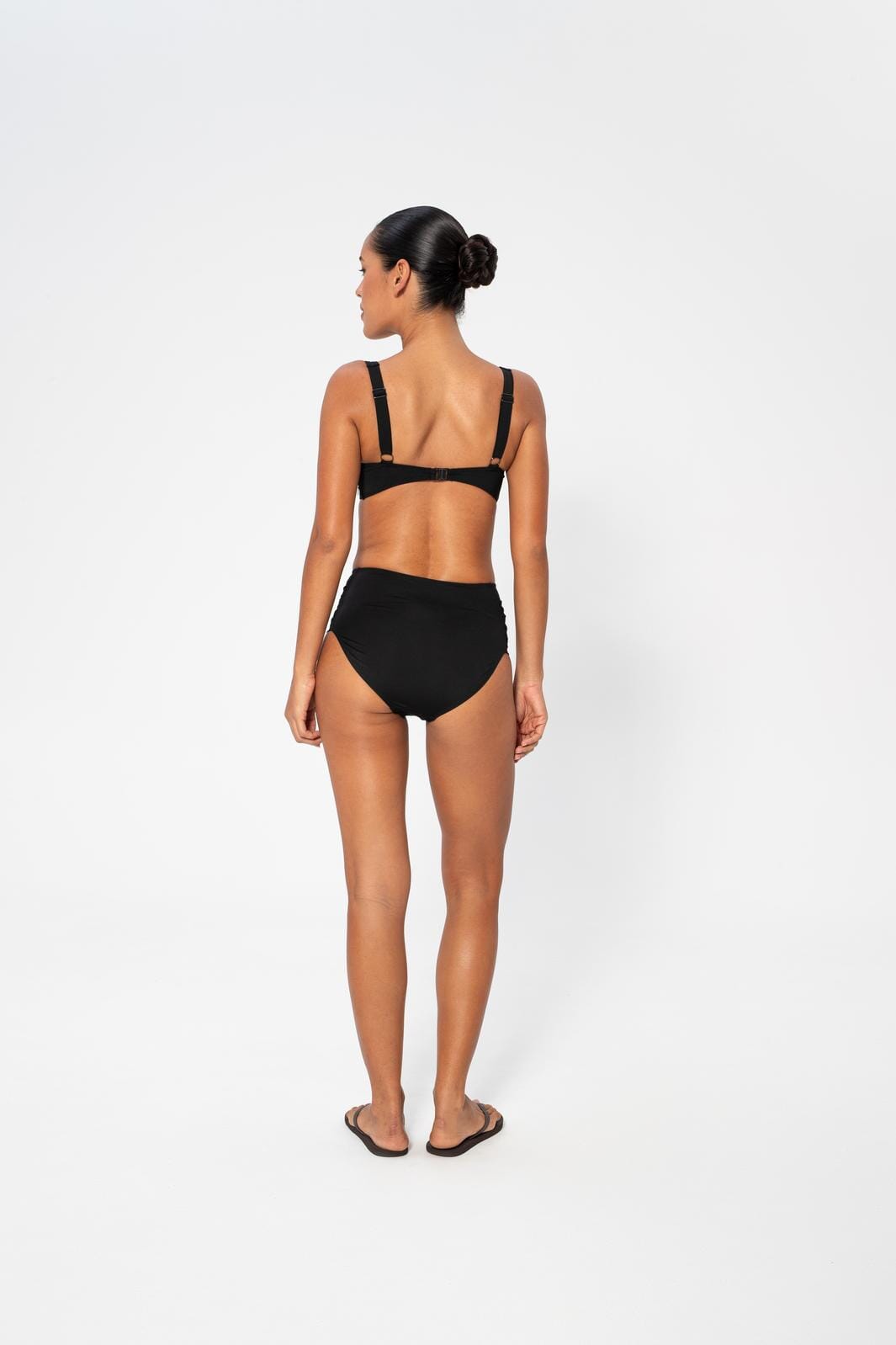 Panos Emporio - Lydia Solid Top Bikini Top Pews2134 - Black