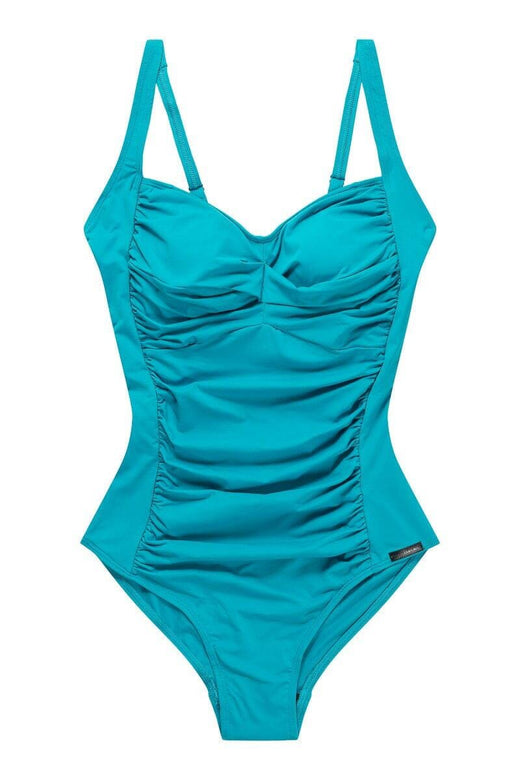 Panos Emporio - Potenza Solid Swimsuit Recycled Swimsuit Pews2136-271 - Capri