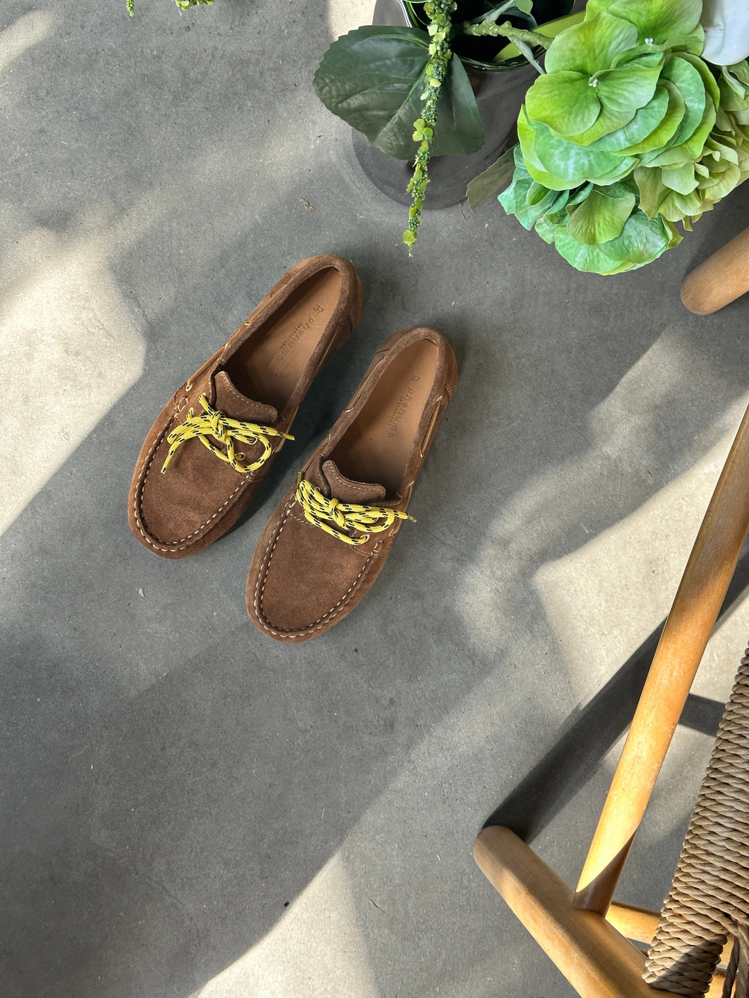 Phenumb Copenhagen - Rafter S Suede PB-D08-RAFTE-S - Camel Loafers 