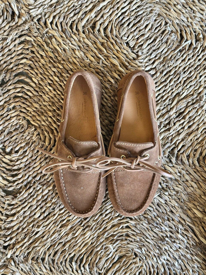 Phenumb Copenhagen - Rafter S Suede PB-D08-RAFTE-S - Camel Loafers 