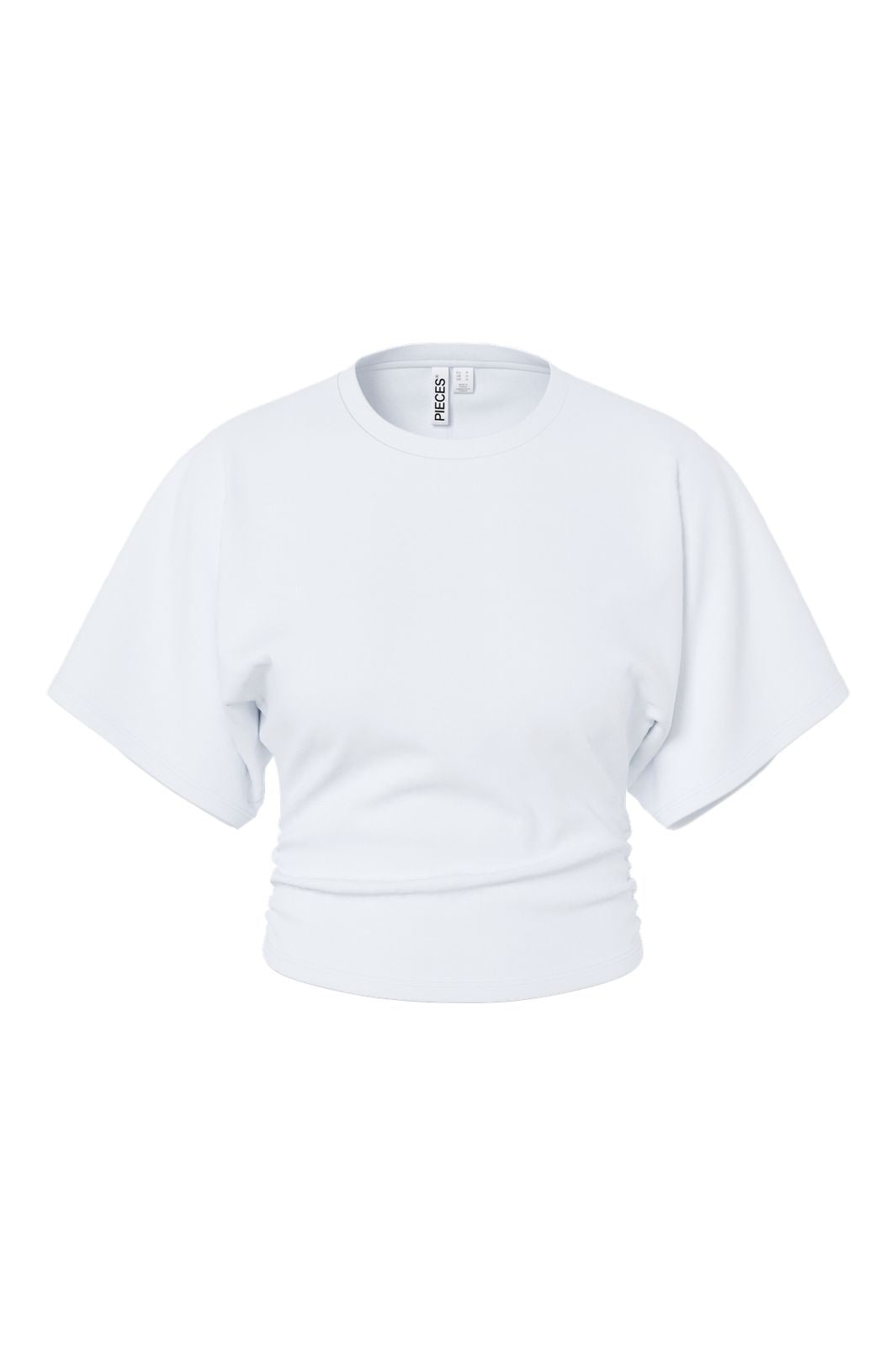 Pieces - Pcalli Ss O-Neck Top Dm - 5159159 Bright White