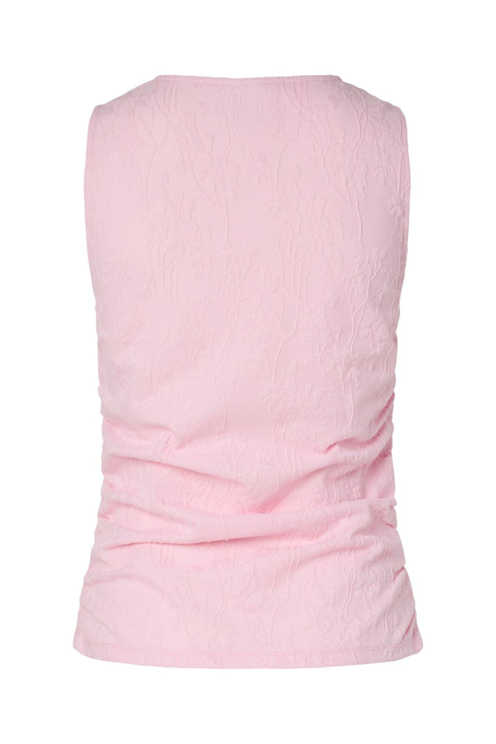 Pieces - Pcallo Sl O-Neck Top Pp - 5048911 Roseate Spoonbill