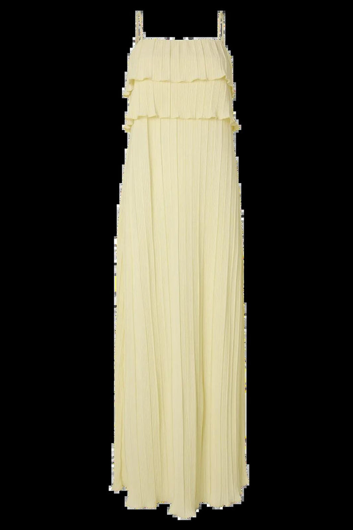 Pieces - Pcamber Sl Ankle Layred Dress Kca - 5048789 French Vanilla Kjoler 