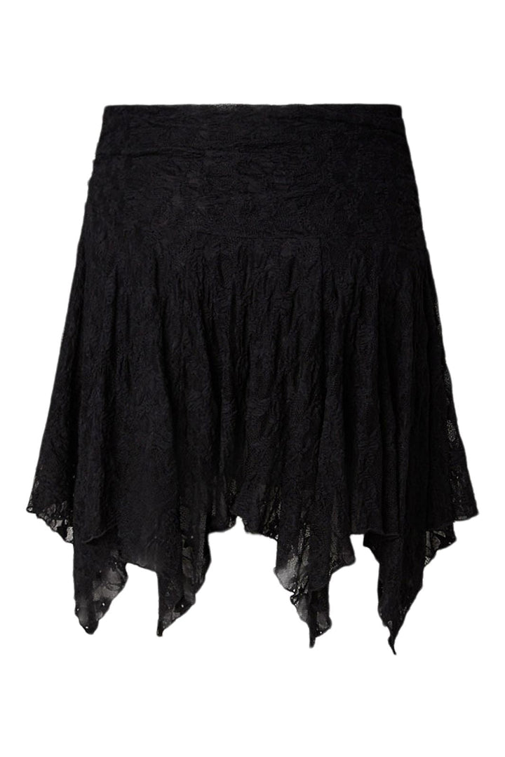 Pieces - Pcannie Short Lace Skrit Pp - 5085421 Black