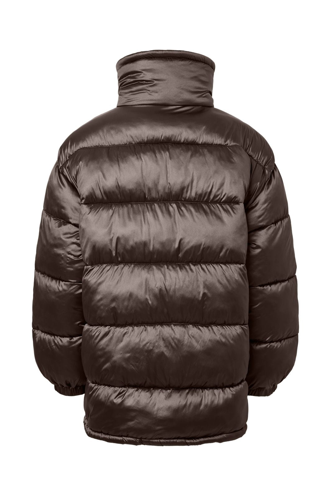 Pieces - Pcashley Puffer Jacket - 5131068 Hot Fudge