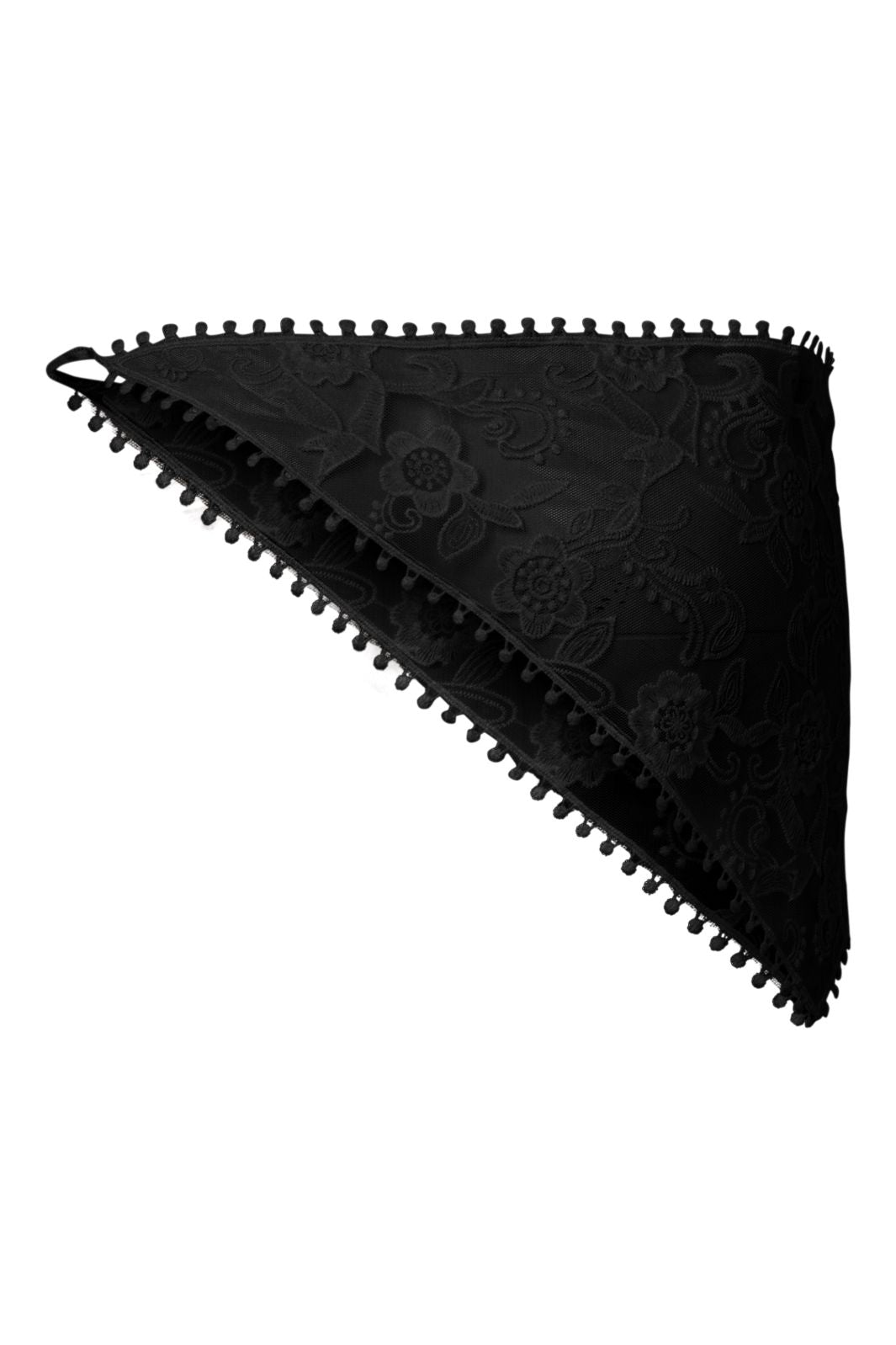 Pieces - Pcasta J Wrap Lace Sarong - 5137283 Black