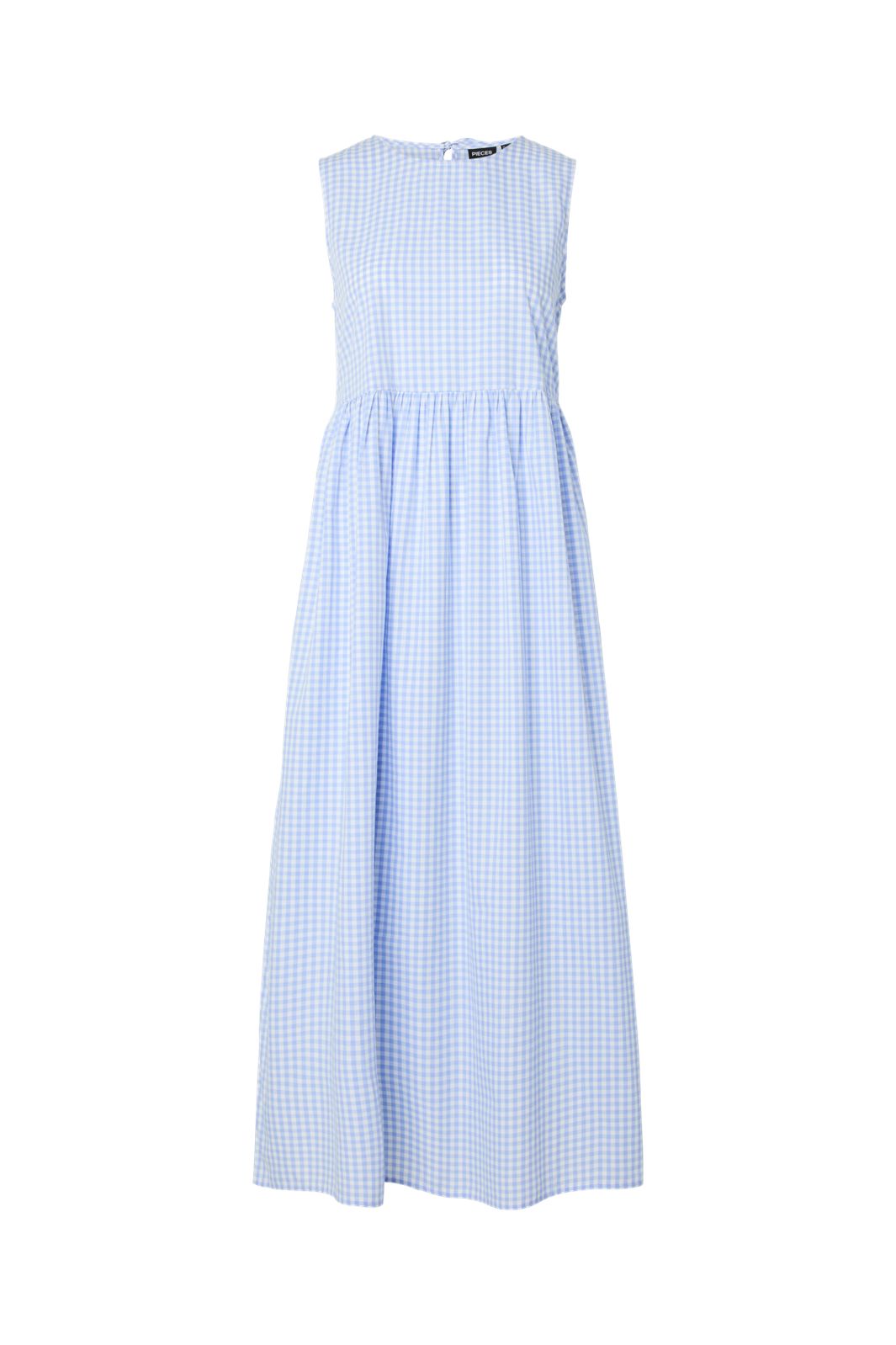 Pieces - Pcbibby Sl Ankle Dress - 5008841 Hydrangea Cloud Dancer