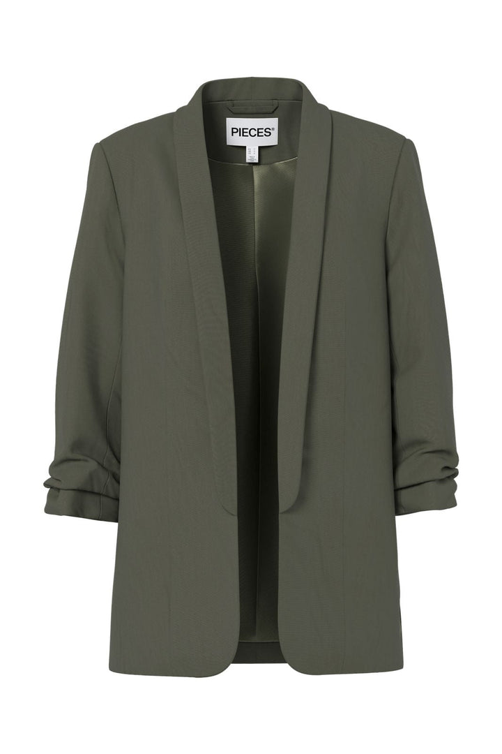 Pieces - Pcbosella 3/4 Blazer - 3105778 Forest Night