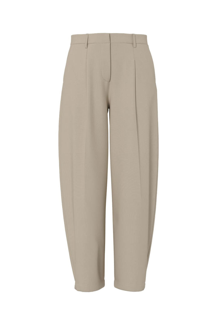 Pieces - Pcbosella Barrel Pants - 5094270 White Pepper
