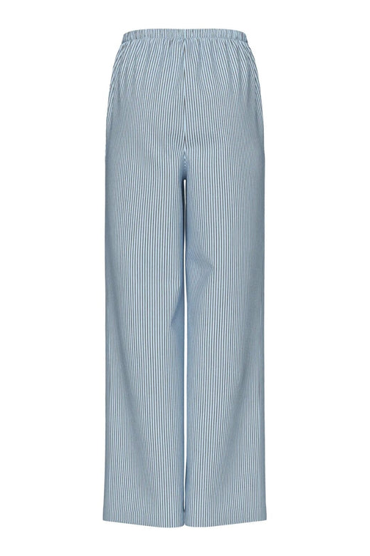Pieces - Pcfeline Pants Pwp - 4822573 Cashmere Blue Morel