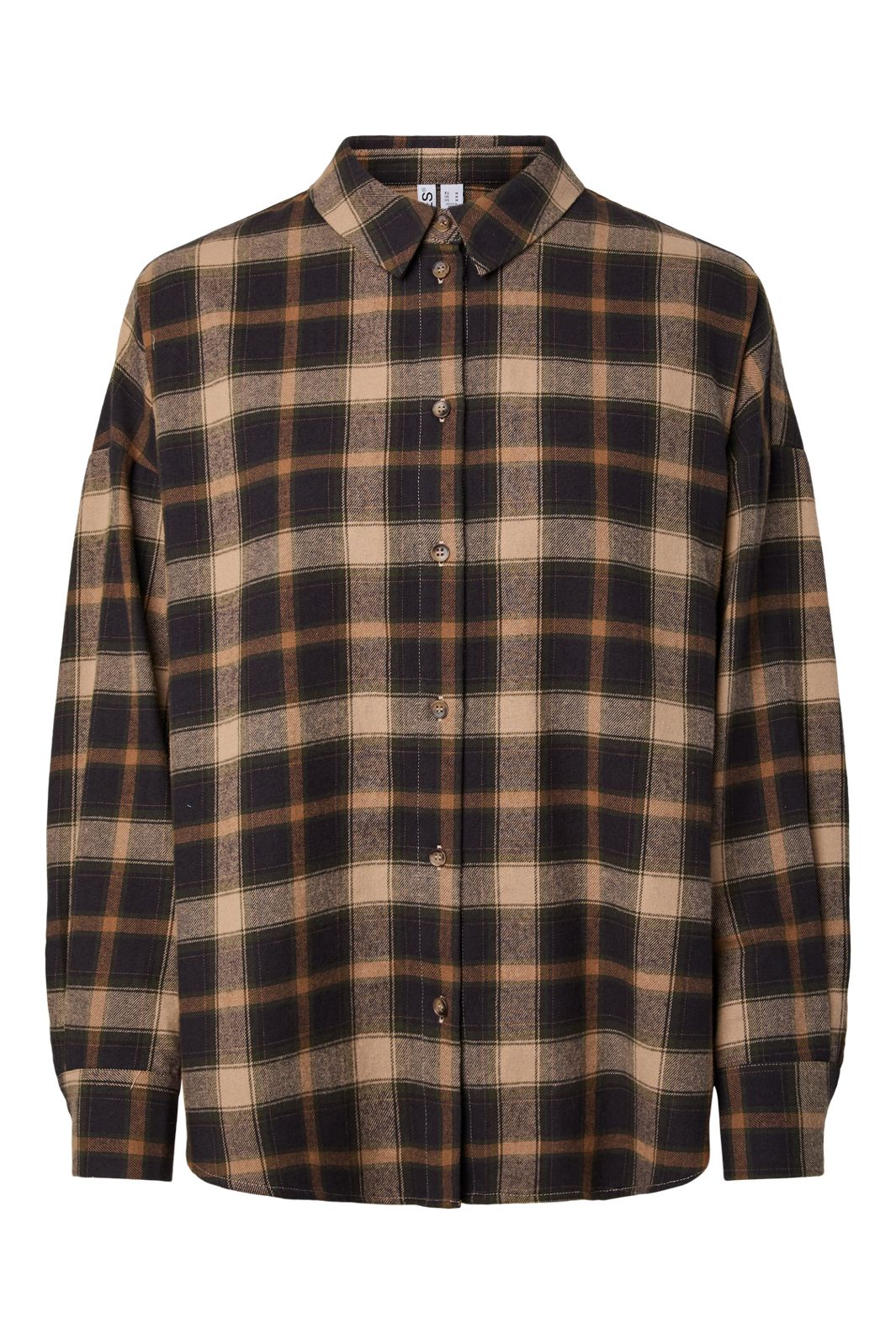 Pieces - Pcjane Ls Oz Shirt - 5162484 Maritime Blue Birch