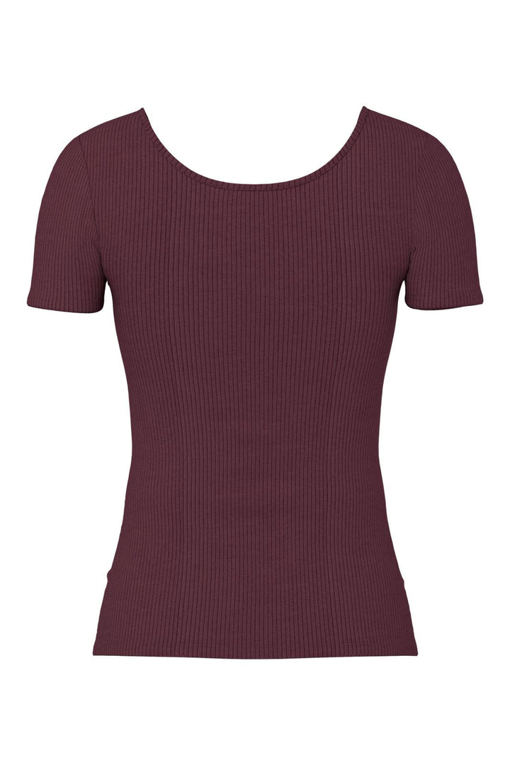 Pieces - Pckitte Ss Top - 4493468 Winetasting