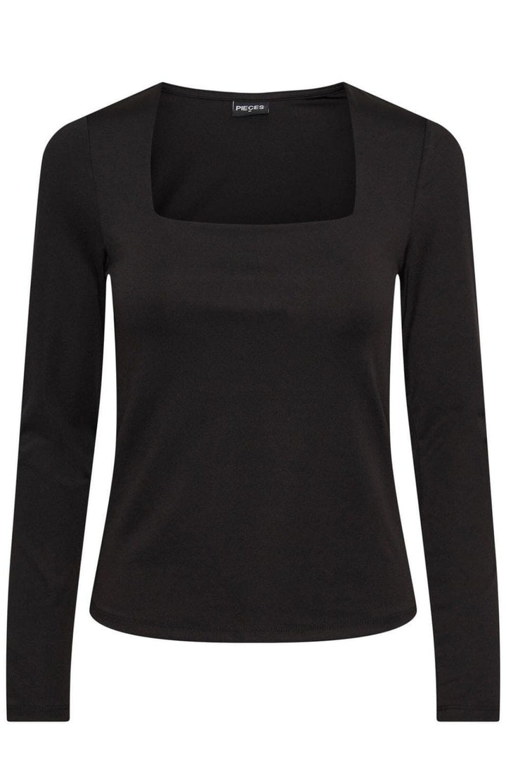 Pieces - Pcminni Ls Blouse Pb - 4504964 Black