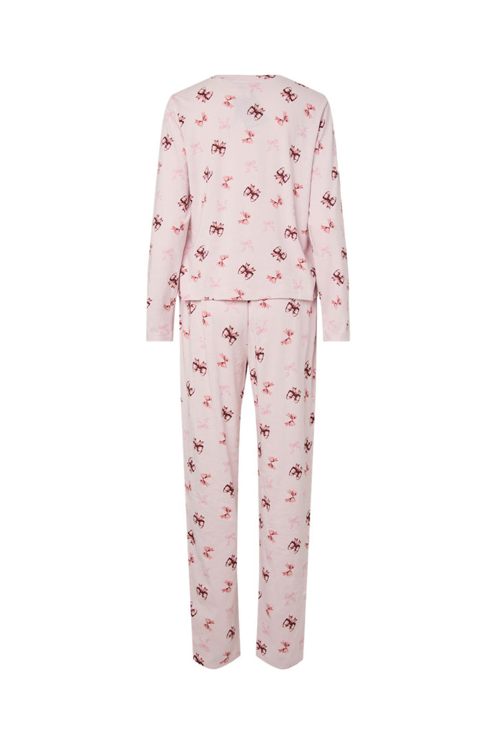 Pieces - Pcnaya Xmas Ls Nightwear Set - 5081302 Light Lilac Bows
