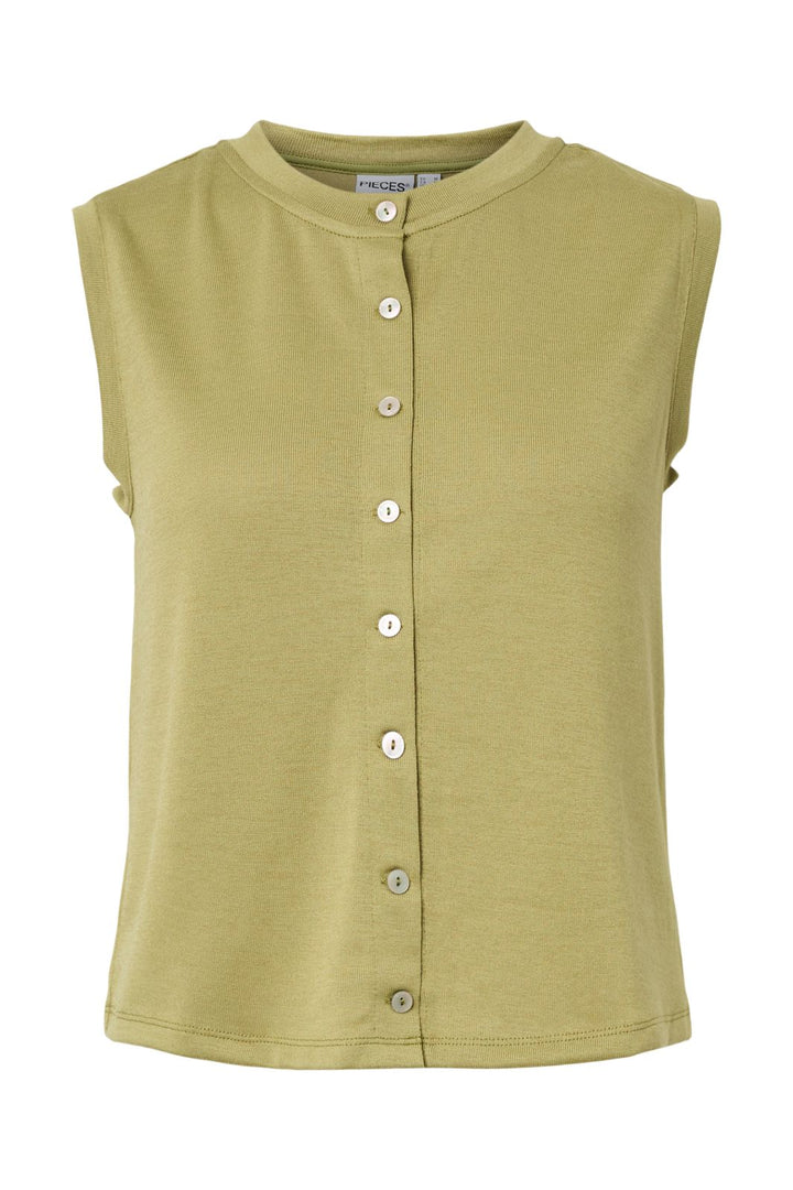 Pieces - Pcpimi Ss Vest Pwp - 5016659 Cedar