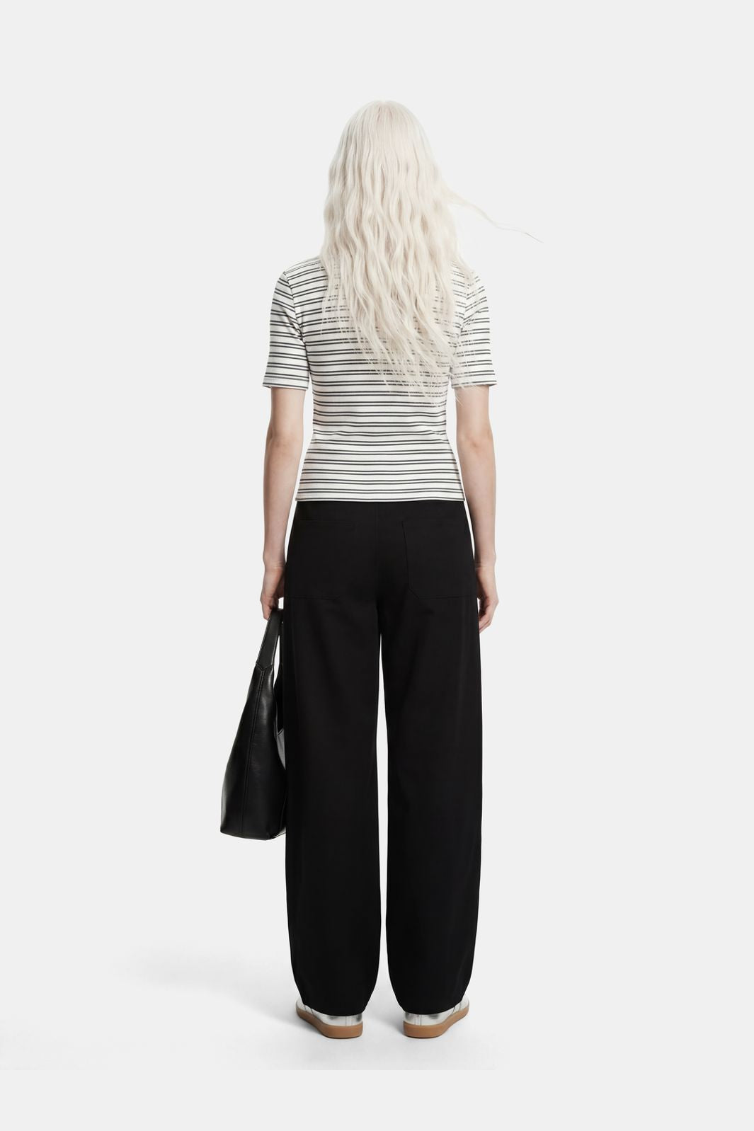 Pieces - Pcrikke Barrel Pants - 5135434 Black