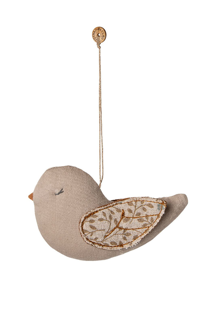 Maileg - Stof Ornament, Fugl - Grene - Blå - 14-5551-02