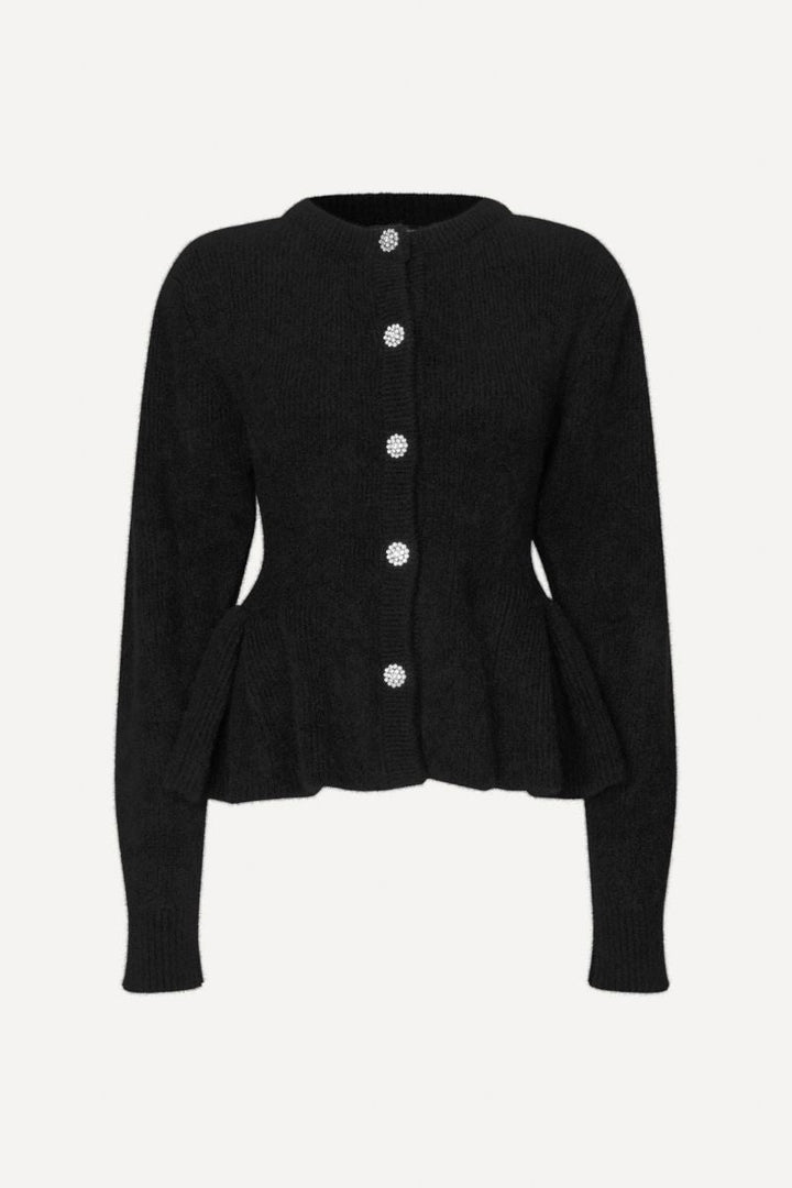 Rotate - Knit Bijoux Cardigan 116903100 - 100 Black Cardigans 