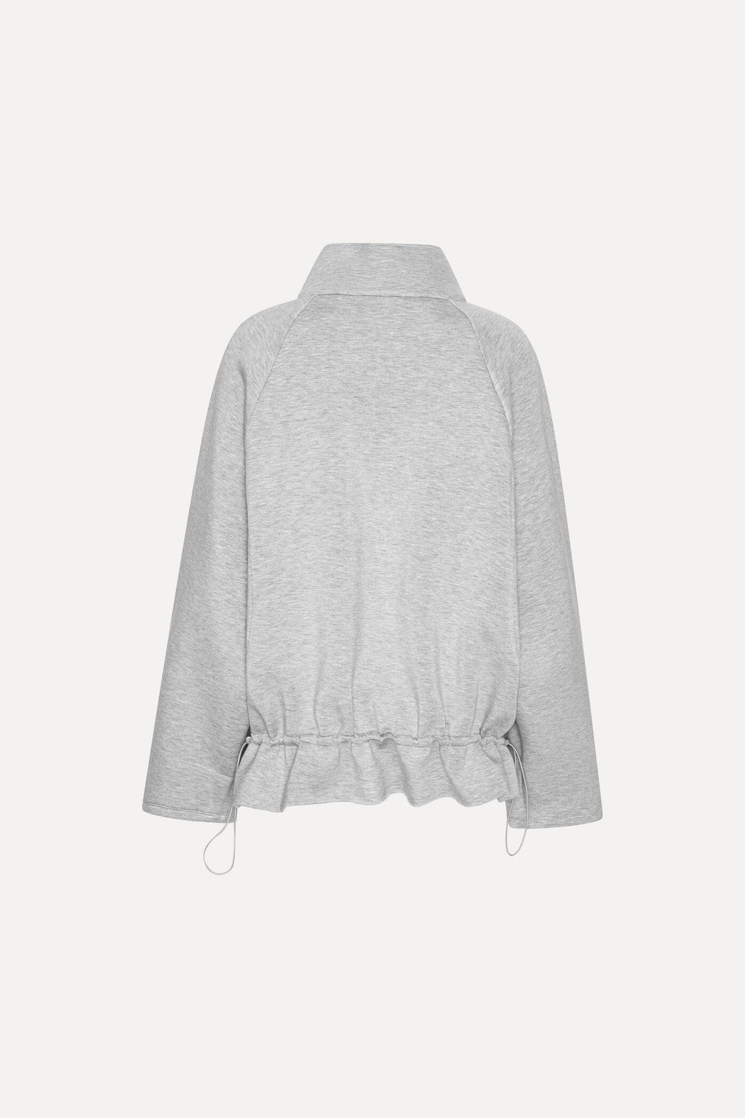 Rotate - Scuba Half Zip Jacket 1162411472 - 1472 Light Grey Melange Sweatshirts 