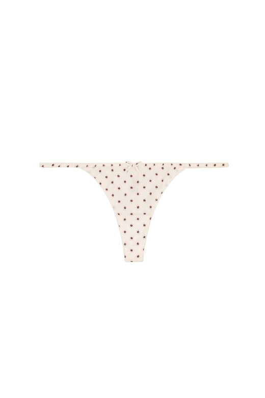 Rotate - Thong With Mid-waist 1163951116 - 1116 Gardenia Undertøj 