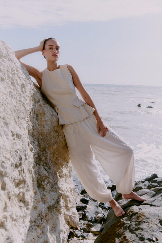 Second Female - Avida Trousers 60688 - 1015 Eggnog Bukser 