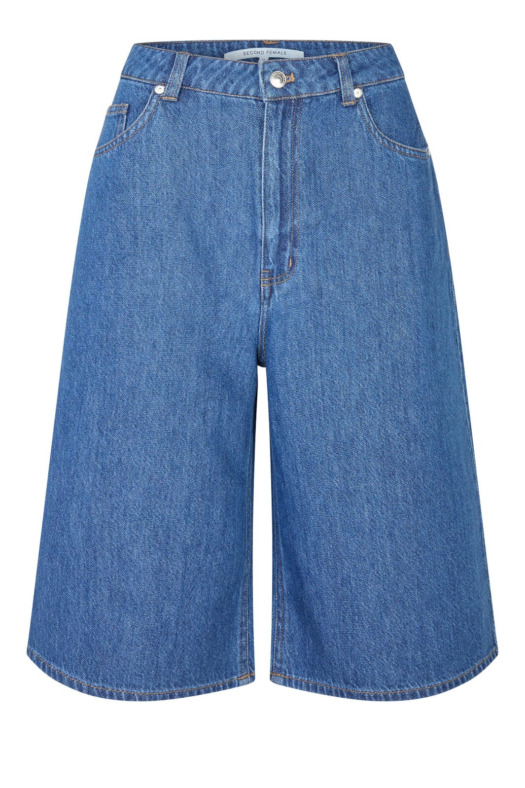 Second Female - Lukana Denim Shorts 60430 - 5997 Blue denim Shorts 