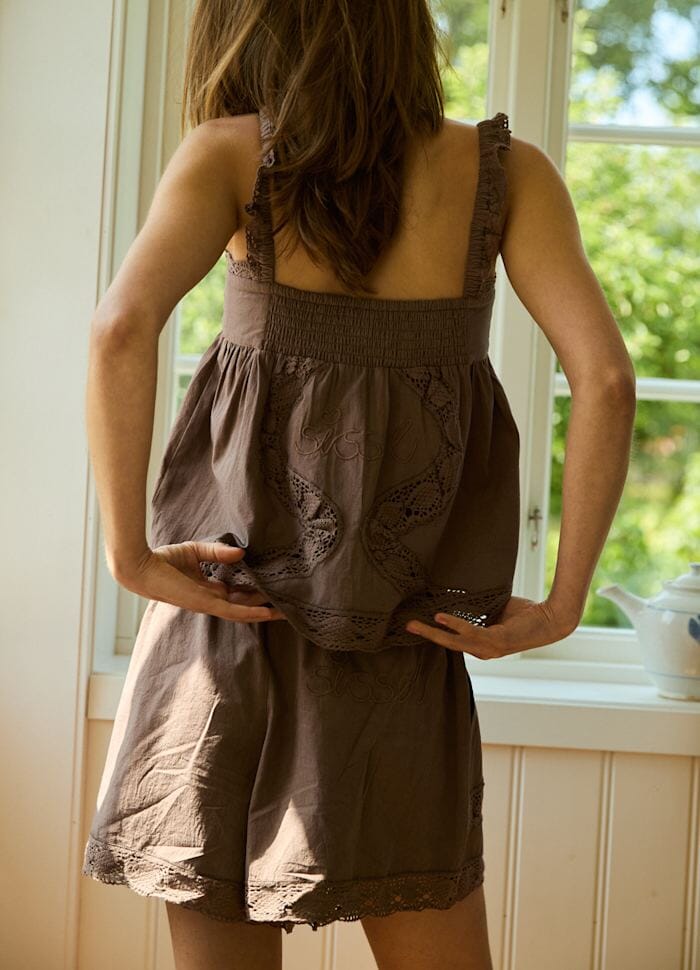Sissel Edelbo - Agathe Strap Top SE 1800 - Mole Toppe 