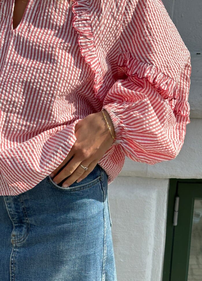 Sissel Edelbo - Balla Top SE 1467 - Red Stripes