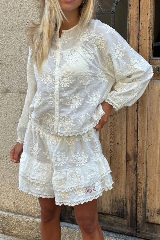 Sissel Edelbo - Delphine Shorts SE 1807 - Off White Shorts 