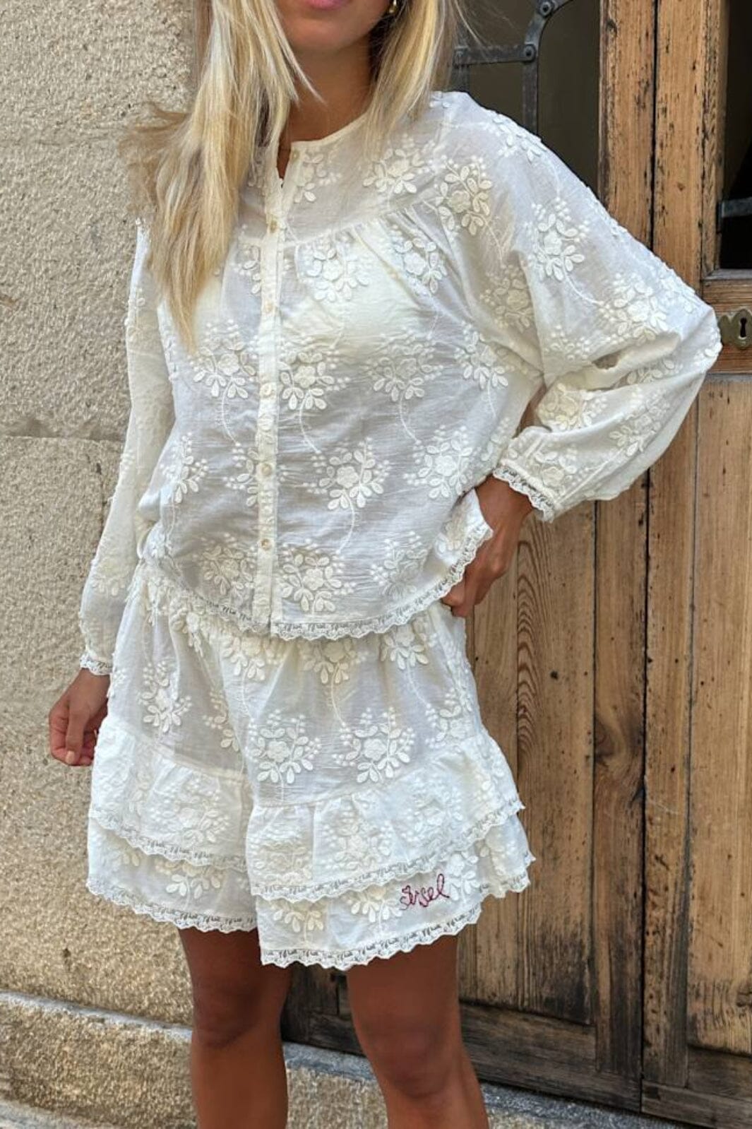 Sissel Edelbo - Delphine Shorts SE 1807 - Off White Shorts 