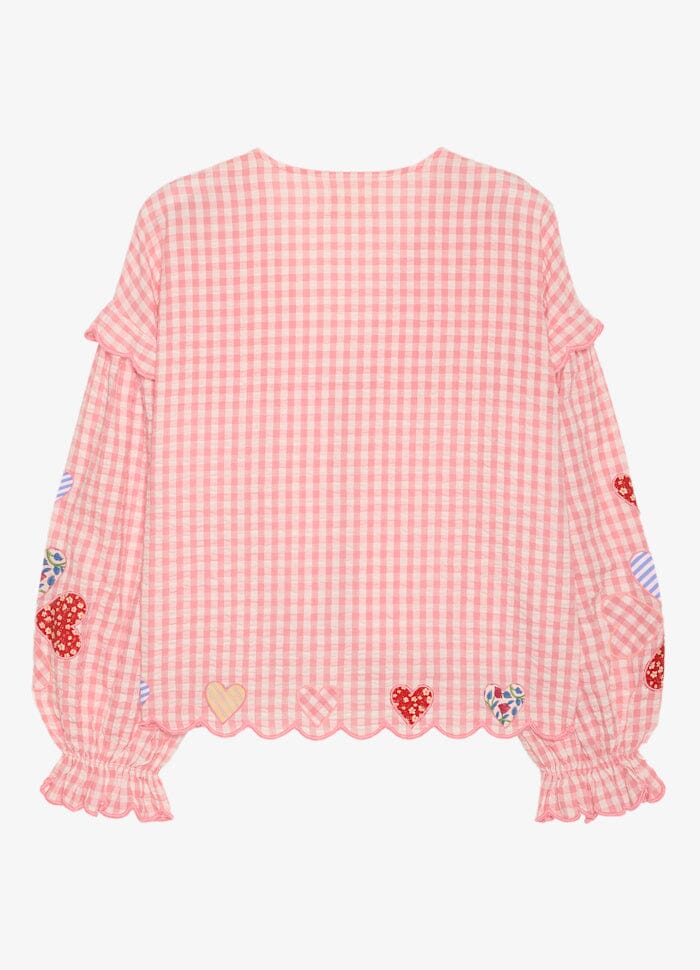 Sissel Edelbo - Kamal Top SE 1813 - Pink Checks Toppe 