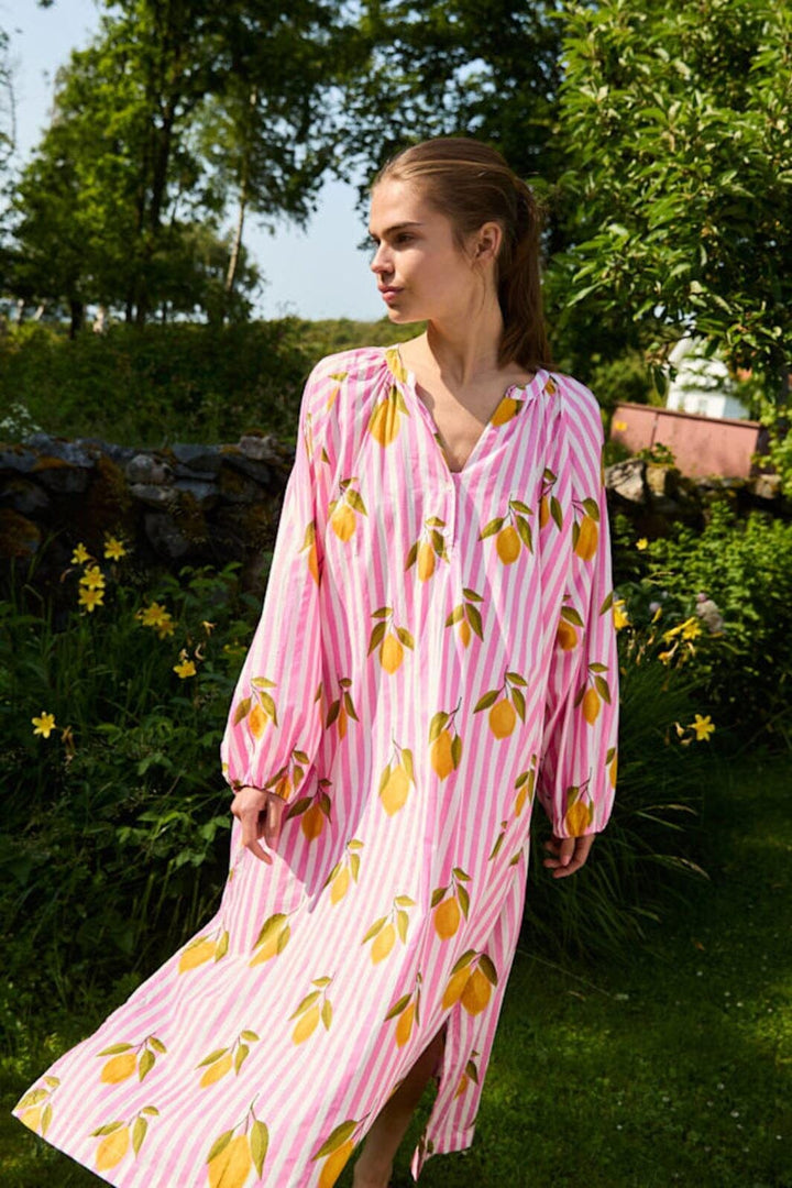 Sissel Edelbo - Lara Dress SE 1816 - Pink Lemons Kjoler 