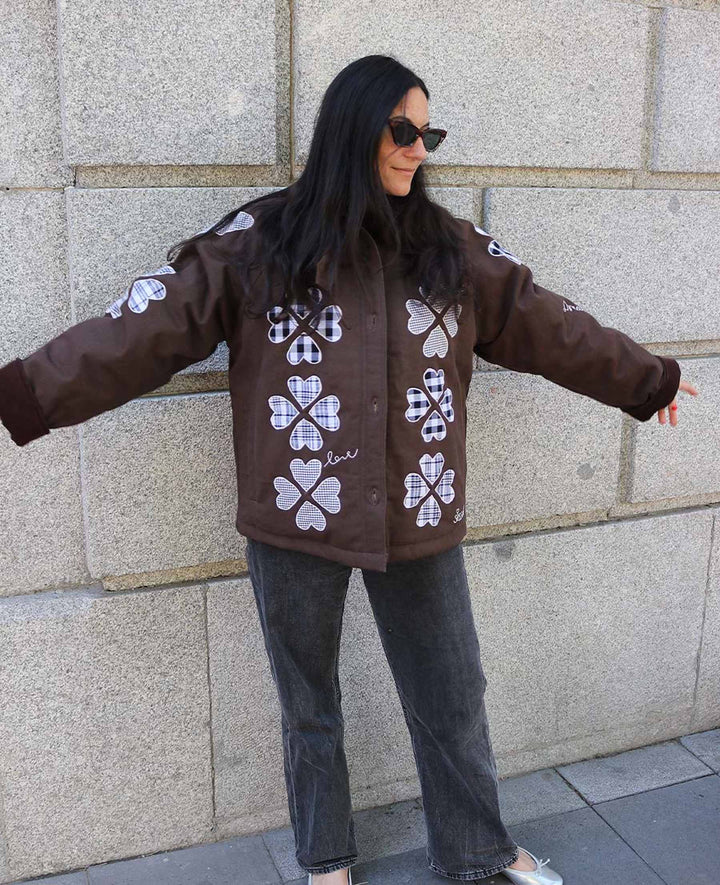 Sissel Edelbo - Lillibeth Jacket Se 2024 - Checked Brown Jakker 