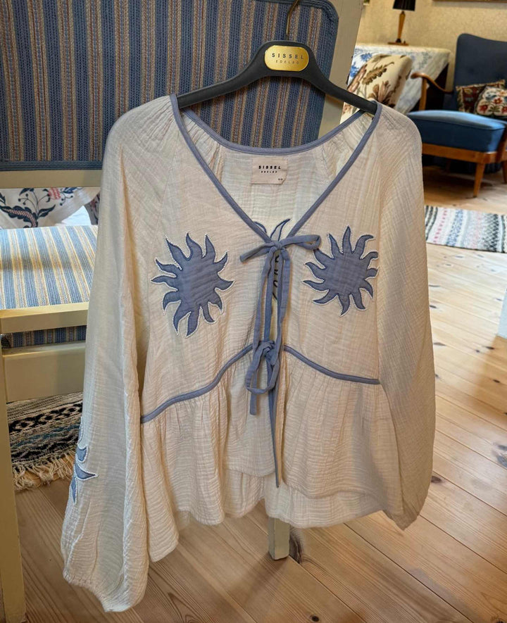 Sissel Edelbo - Ramona Top SE 1831 - Off White Bluser 
