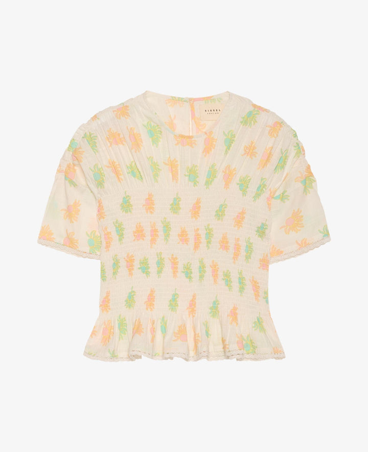 Sissel Edelbo - Vincenta Top SE 1839 - Pastel Sun T-shirts 