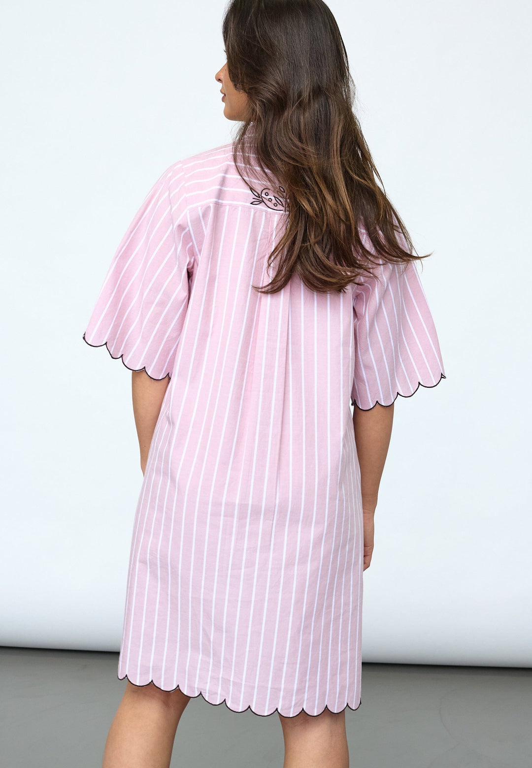 Sisters Point - Edina-Dr2 19983 - 831 - Mauve Stripes Kjoler 