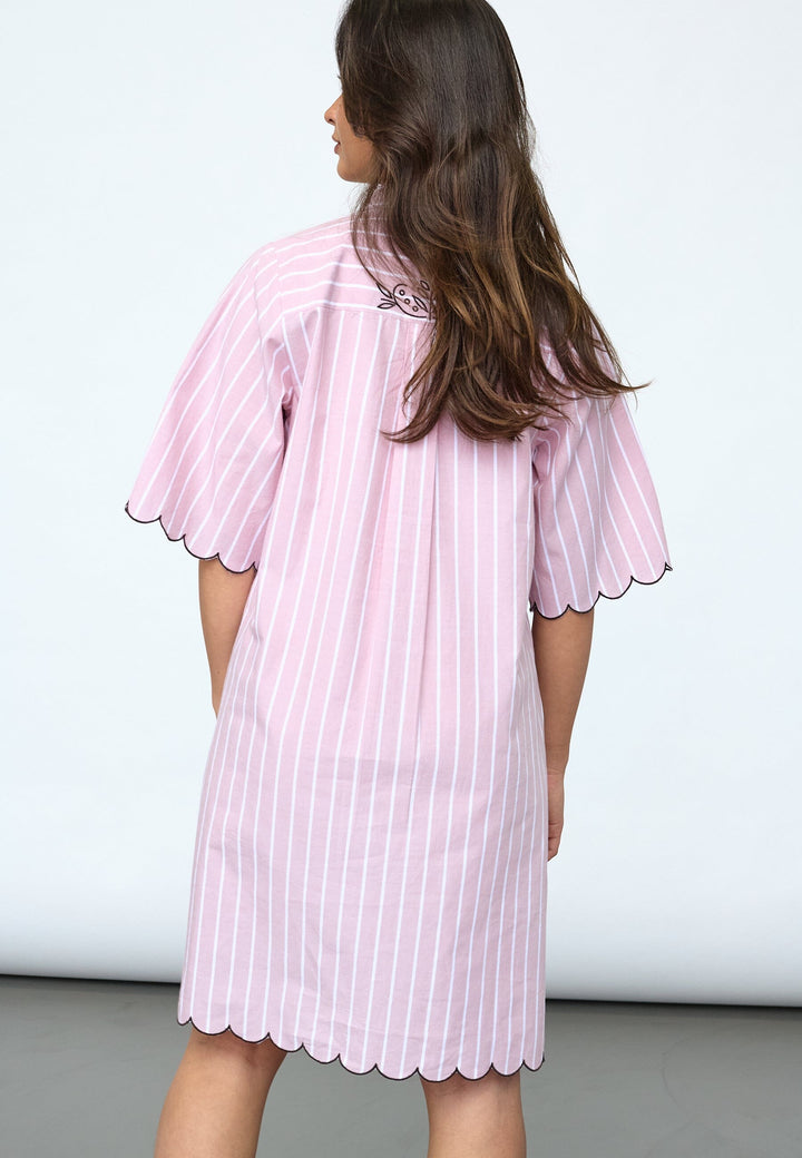 Sisters Point - Edina-Dr2 19983 - 831 - Mauve Stripes Kjoler 