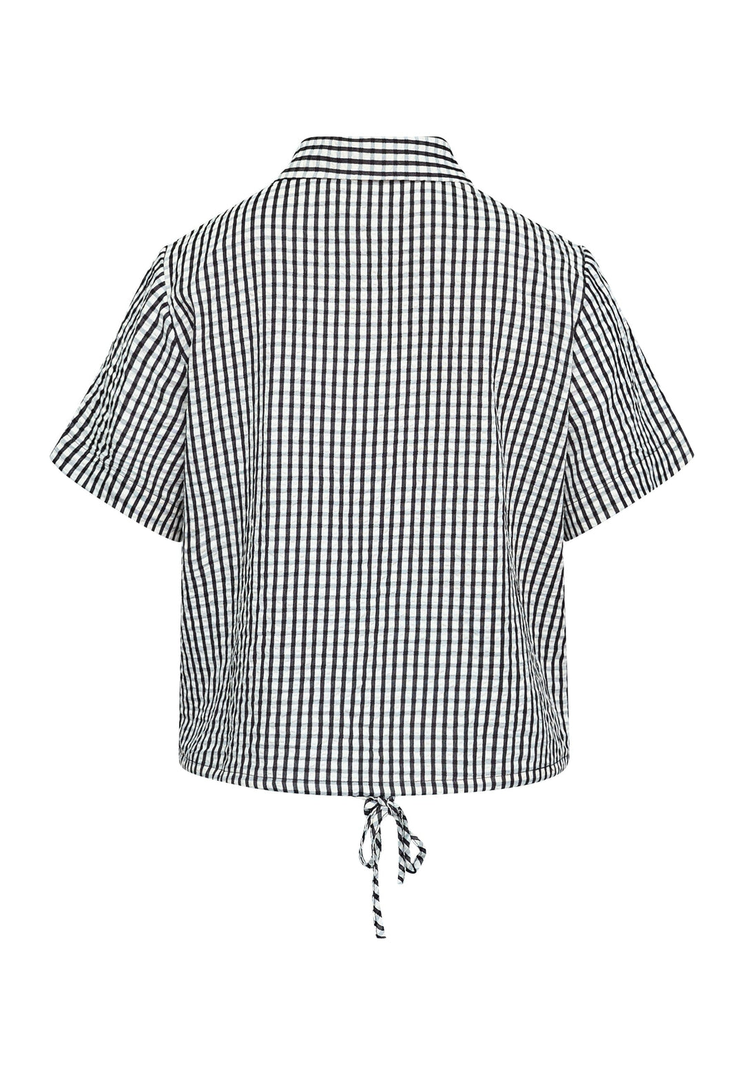 Sisters Point - Eleo-Sh1 20054 - 840 - Cream/Black Check Skjorter 
