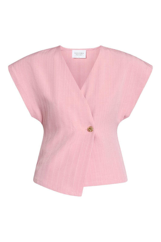 Sisters Point - Evela-Ve2 19502 - 531 - Mauve Pinstripe Veste 