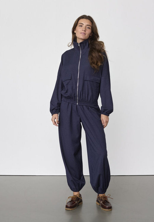 Sisters Point - Gela-Ja 20525 - 441 - Navy Check Jakker 