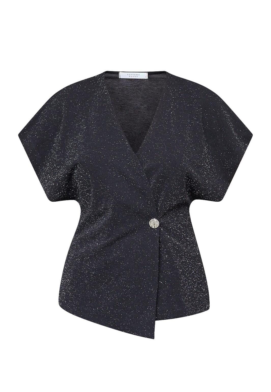 Sisters Point - Gevela-Ve3 19376 - 001 - Black/Silver Veste 