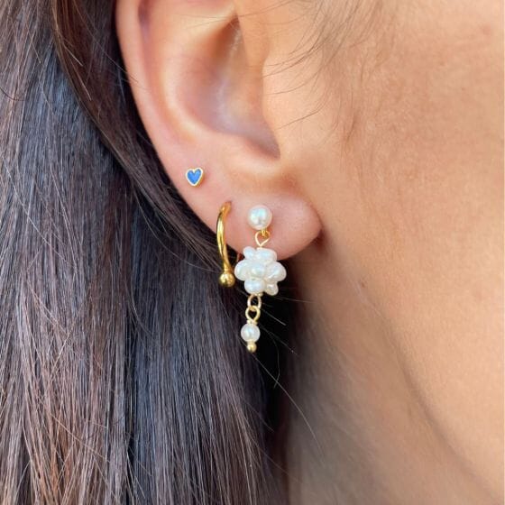 Stine A - Petit Cluster Berries Earring - Single - 1351-02-S